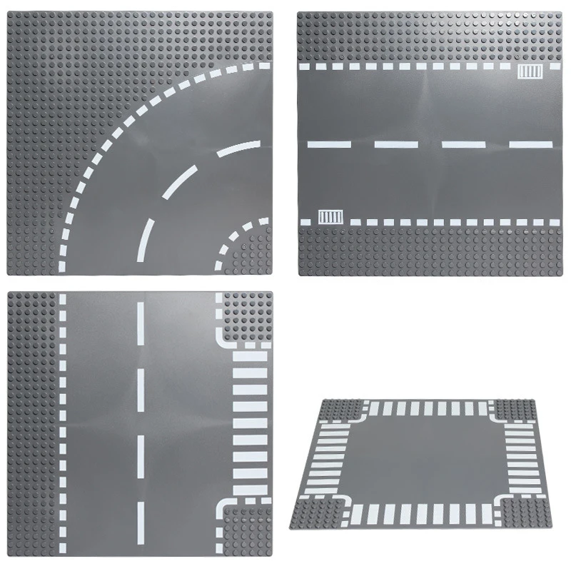 City Road Base Plate Block for Building Bricks 25.5cm Square - 4
