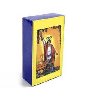 Classic Tarot Cards 78PCS Bilingual Spanish English Divination Deck for Beginners