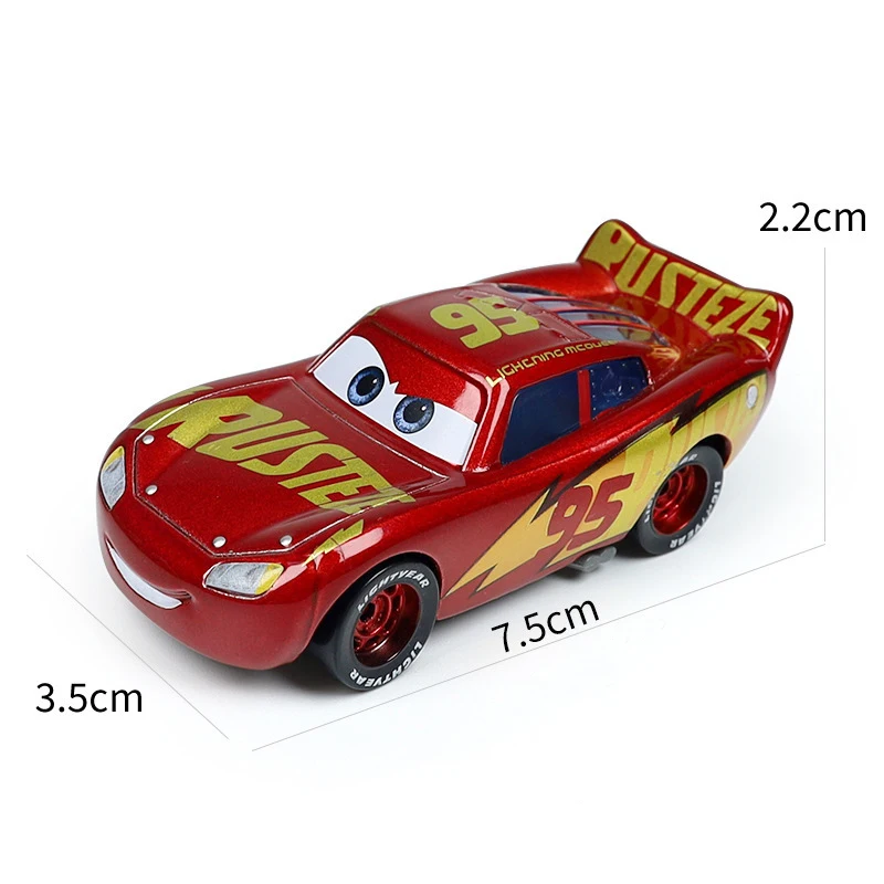 Lightning McQueen diecast car 1:55 scale alloy toy vehicle - 6