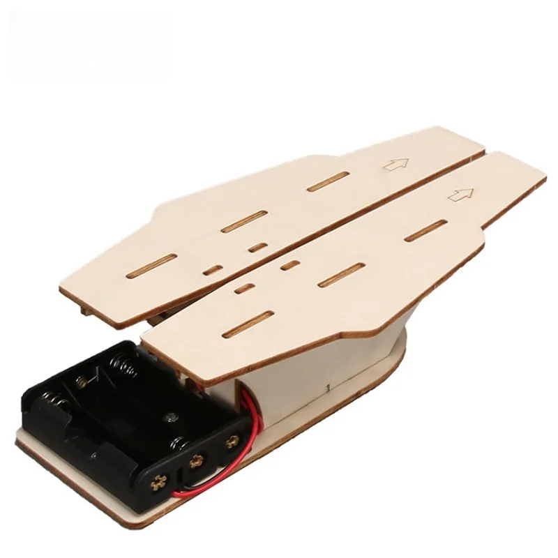 Aircraft Carrier Paper Airplane Catapult DIY Science Kit for Kids - 6