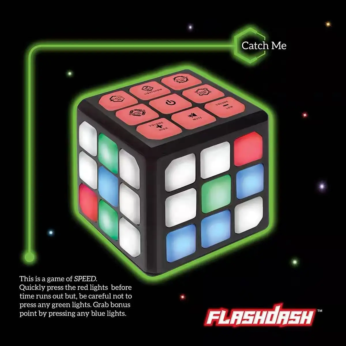 Electronic Musical Smart Cube Flashing Puzzle Brain Teaser Game - 3