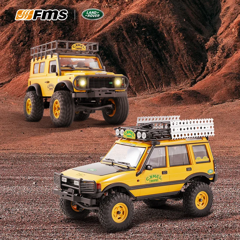 1/24 RC Land Rover Crawler, 4WD Electric Remote Control Off-Road Vehicle - 3