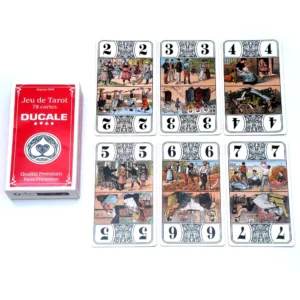 Jeu de Tarot 78 Cards French Tarot Deck for Family Games