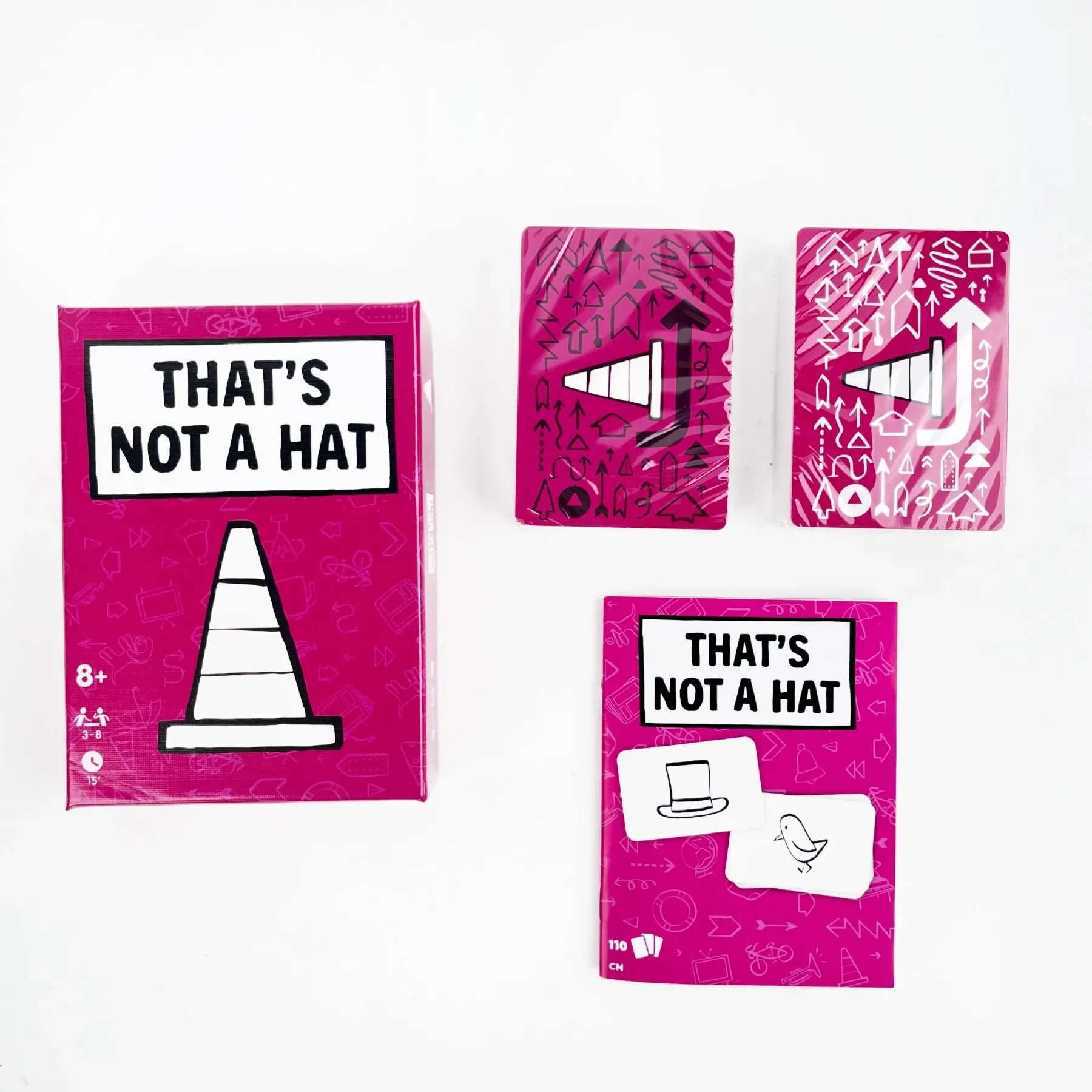 That's Not a Hat Party Card Game, Bluffing Memory Game for 3-8 Players - 2