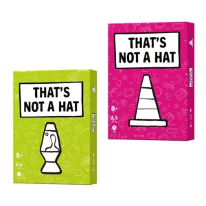 That's Not a Hat Party Card Game, Bluffing Memory Game for 3-8 Players
