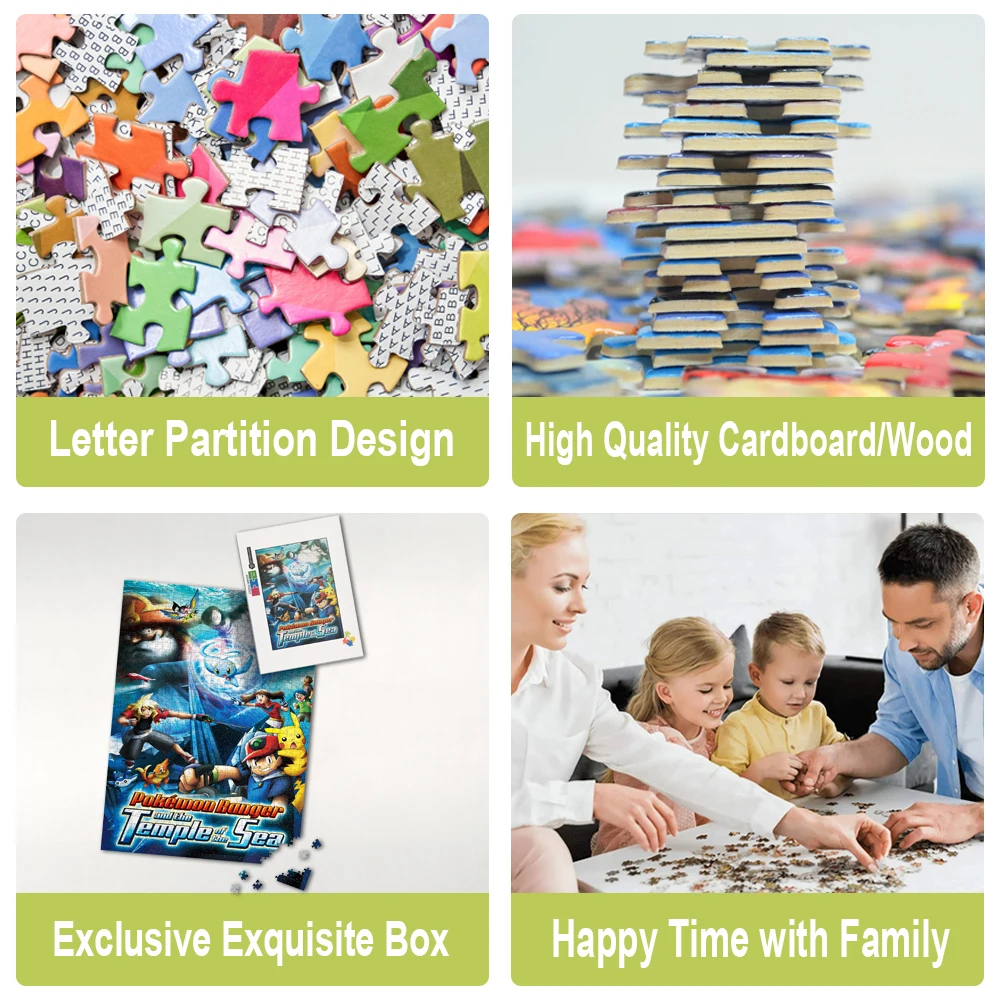 Cartoon Jigsaw Puzzle 1000 Pieces Educational Brain Teaser Game - 3