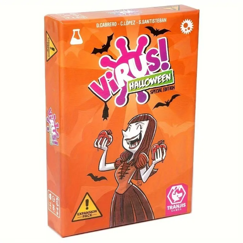 Virus Card Game and Virus Evolution 2 Strategy Board Game Set - 6