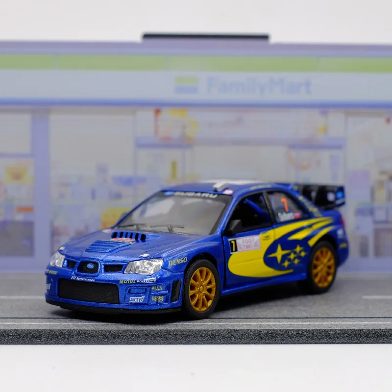 Subaru Impreza WRC 2007 Diecast Car Model 1:36 Scale Pull Back Toy - 3