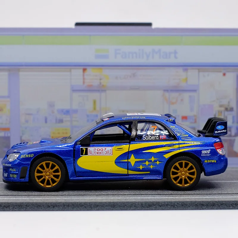 Subaru Impreza WRC 2007 Diecast Car Model 1:36 Scale Pull Back Toy - 4