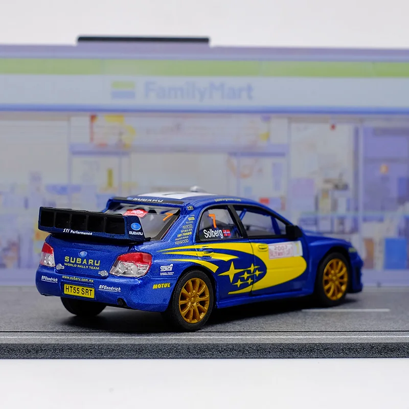 Subaru Impreza WRC 2007 Diecast Car Model 1:36 Scale Pull Back Toy - 5