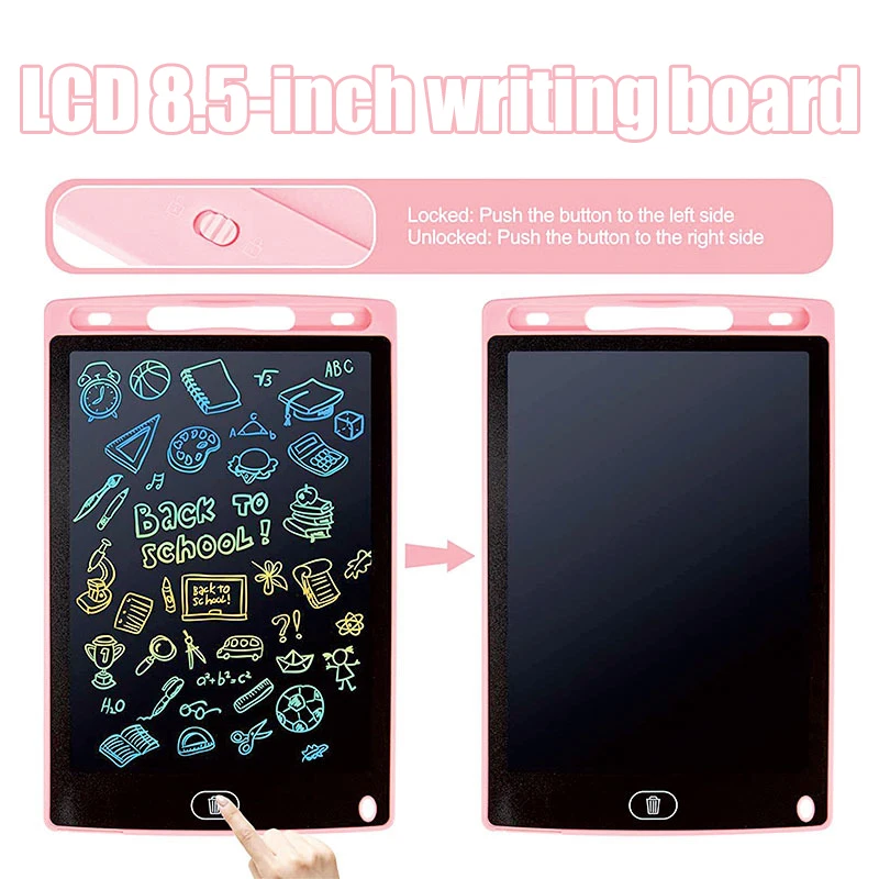 LCD Writing Tablet for Kids, Electronic Drawing Board and Handwriting Pad - 2
