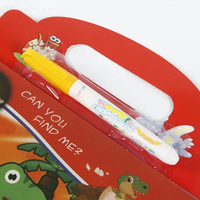Magic Water Drawing Book for Toddlers, Reusable Mess-Free Painting Toy - 5