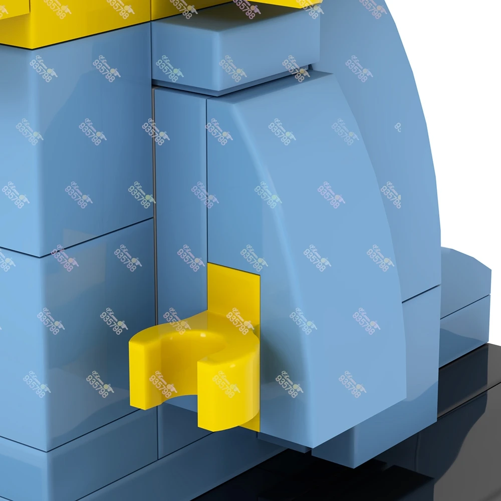 Animation Series Character Building Blocks Set - Marge Bart Maggie Homer Figures - 4
