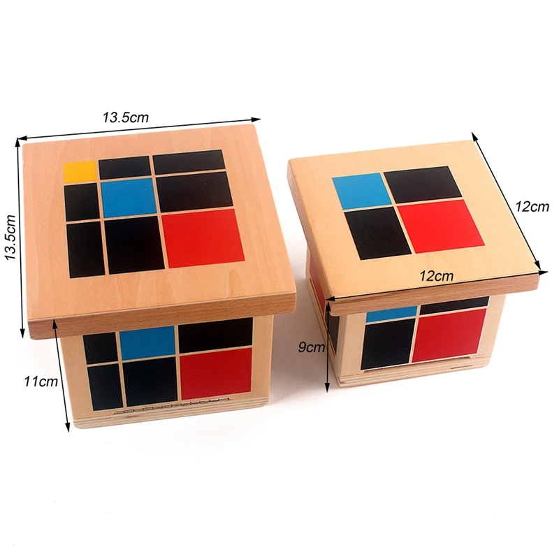 Montessori Binomial and Trinomial Cube Set for Algebraic Arithmetic - 6