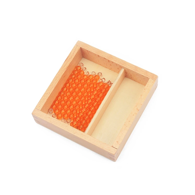 Teens and Tens Seguin Board with Bead Bars Math Learning Toy - 5