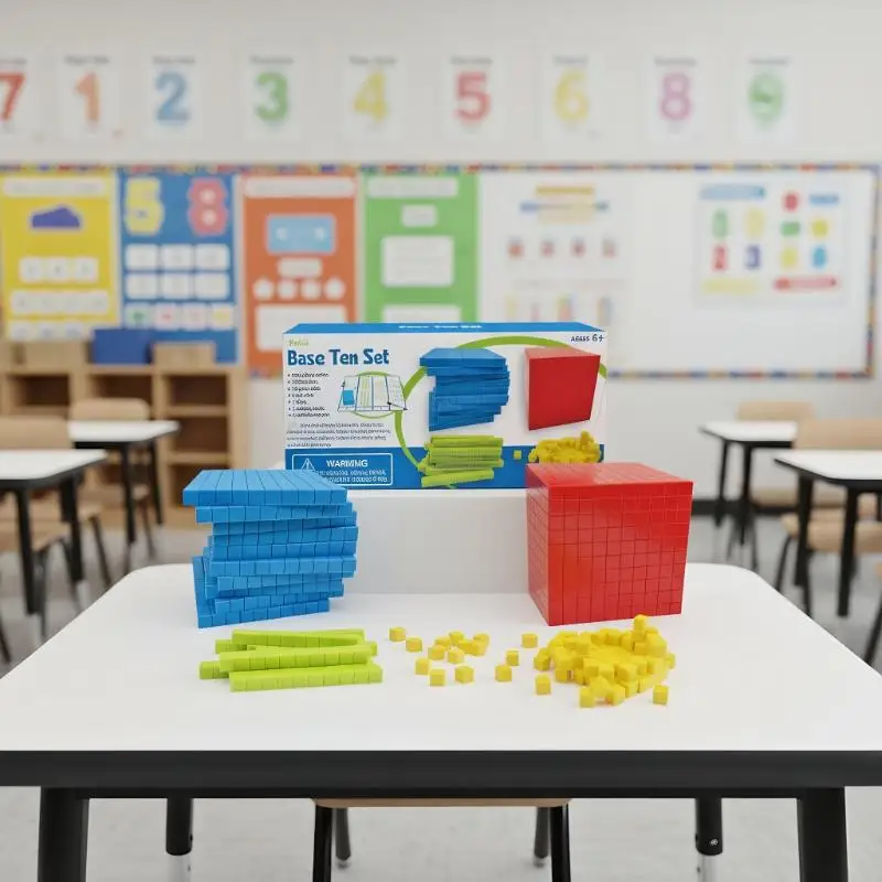 Kids Math Counting Cubes Set, Colorful EVA Educational Blocks for Early Learning - 3