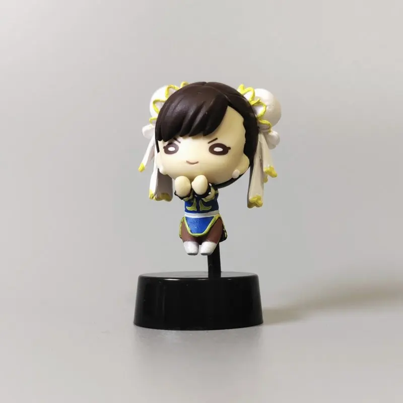 Chunli Action Figure Anime Street Capsule Toy Collectible Desktop Ornament - 4