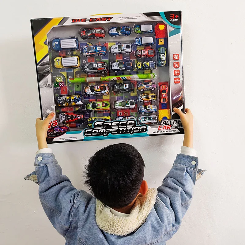 Children Stunt Car Alloy Pull Back Ejection Vehicle Toy - 2