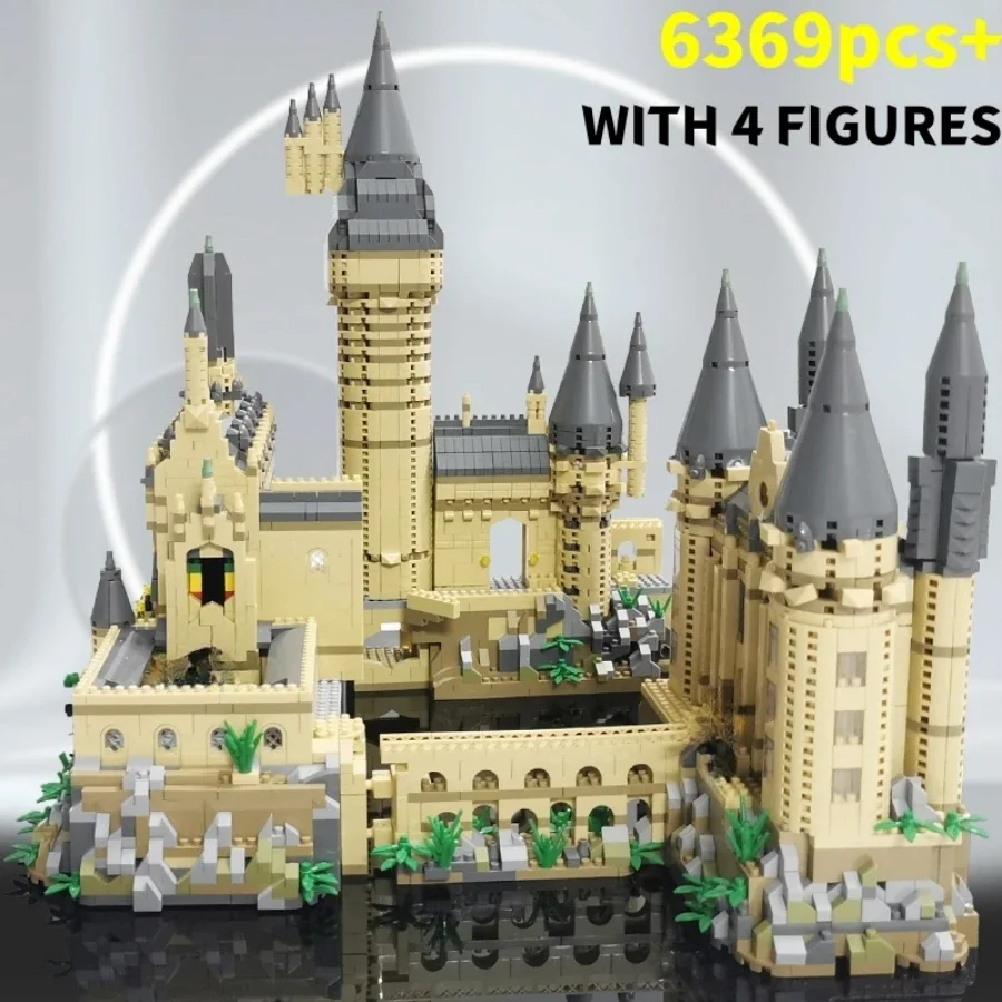 Magic Castle Micro Building Blocks with LED Light Street View Architecture Model Kit - 3