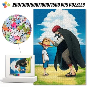 Anime Theme Jigsaw Puzzle Logical Thinking Brain Teaser Game for Kids