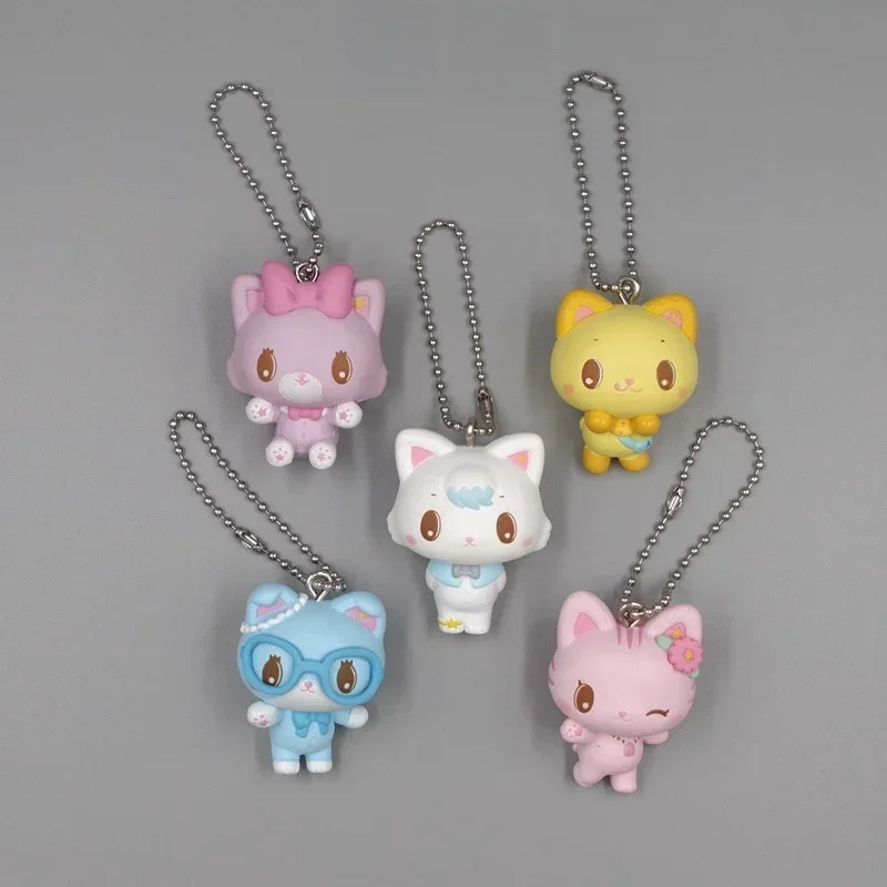 Sanrio Mewkledreamy Figure Keychain, 4cm Kawaii Anime Pendant - 4