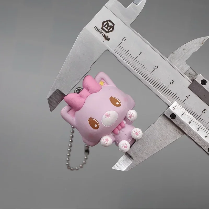Sanrio Mewkledreamy Figure Keychain, 4cm Kawaii Anime Pendant - 5