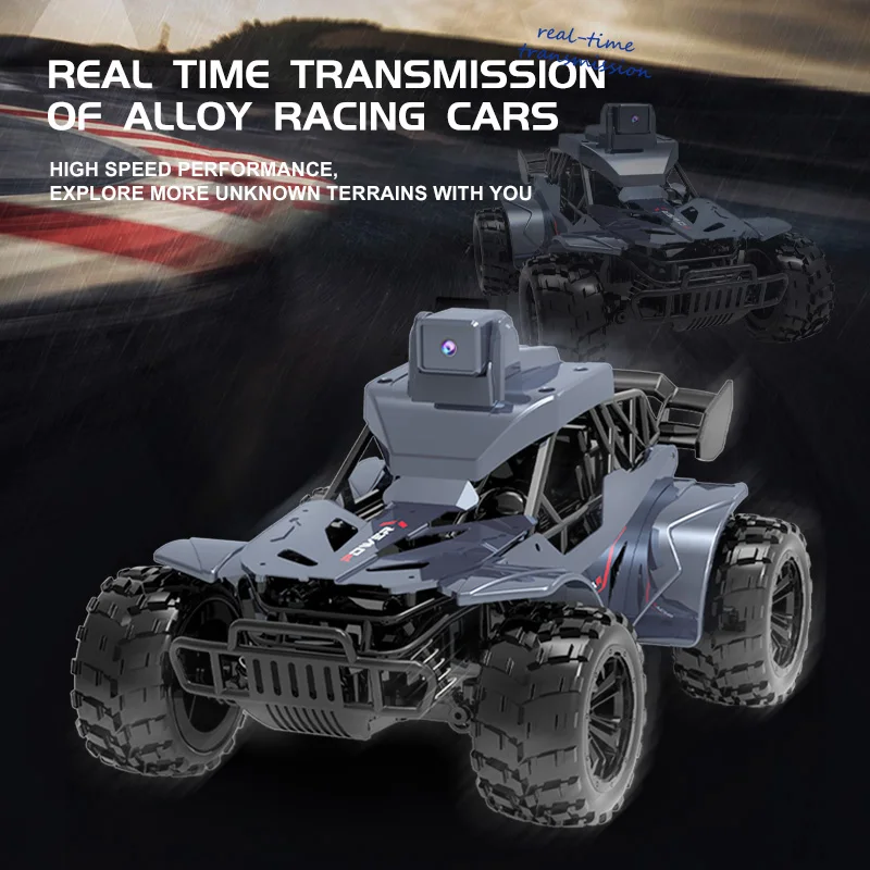 RC Car with Camera and LCD Remote FPV Real-Time Transmission - 2