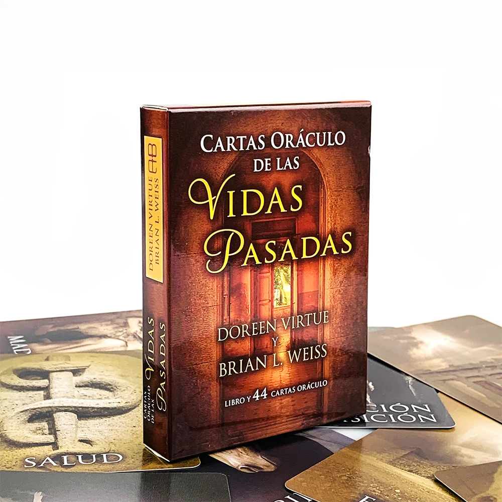 Past Of Life Oracle Cards, 44 Piece Spanish Divination Deck for Fortune Telling and Meditation - 3