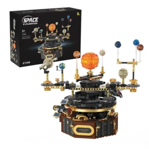 Solar System Model Building Blocks, Electric Rotating Universe Science Kit