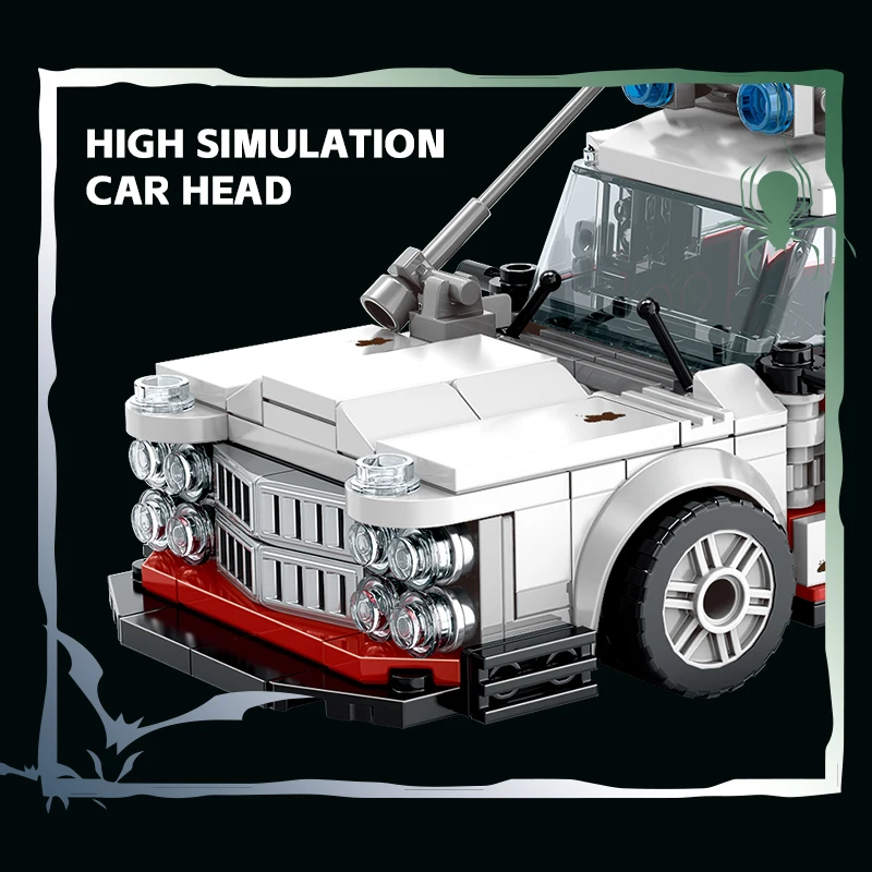 Ghostbusters Ecto-1 Building Blocks Kit STEM Educational Model - 3