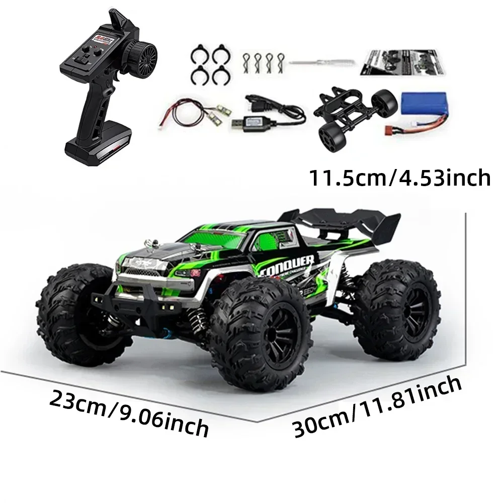 1:16 Scale 4WD Remote Control Car 50km/h High Speed Off-Road Monster Truck - 5