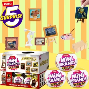 Mini Brands Create Masterpieces Series 1 Mystery Capsule Miniature Art Collectibles