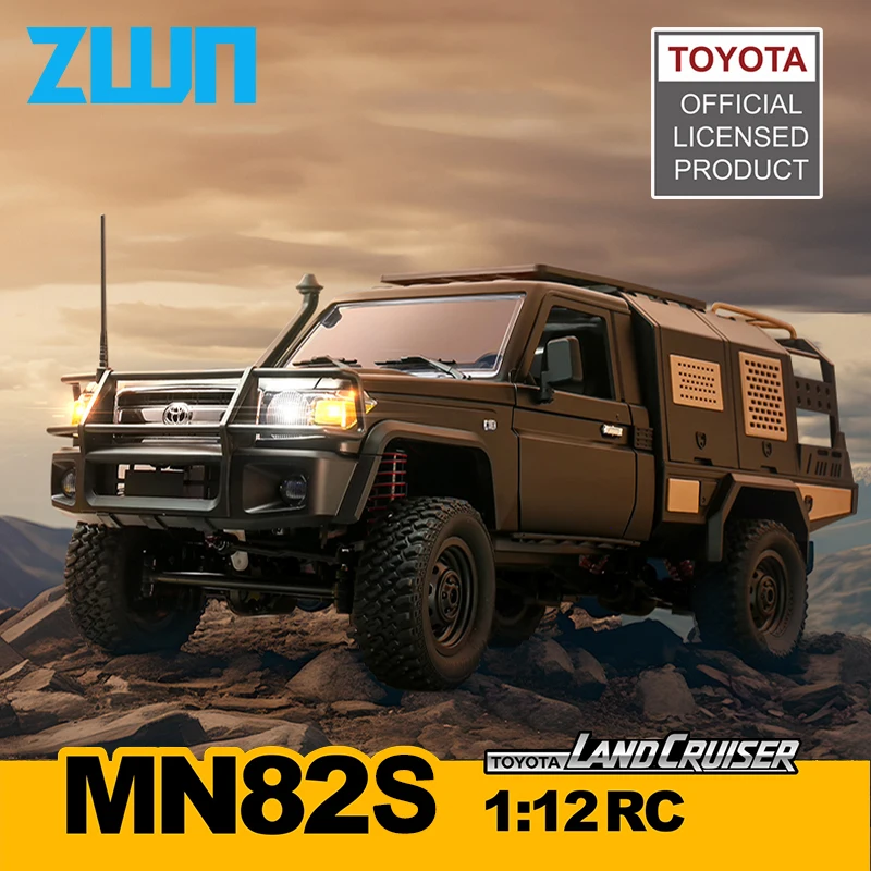 1/12 Scale 4WD RC Pickup Truck Remote Control Off-Road Climbing Car